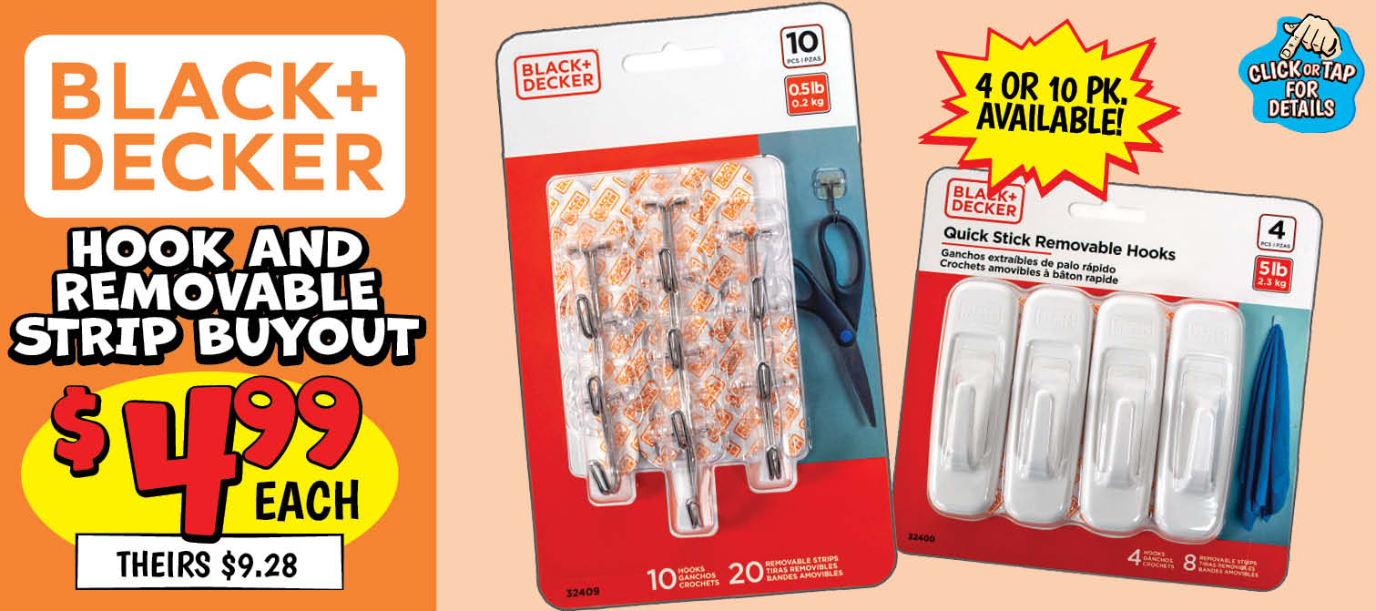 You'll be HOOKED by the savings!